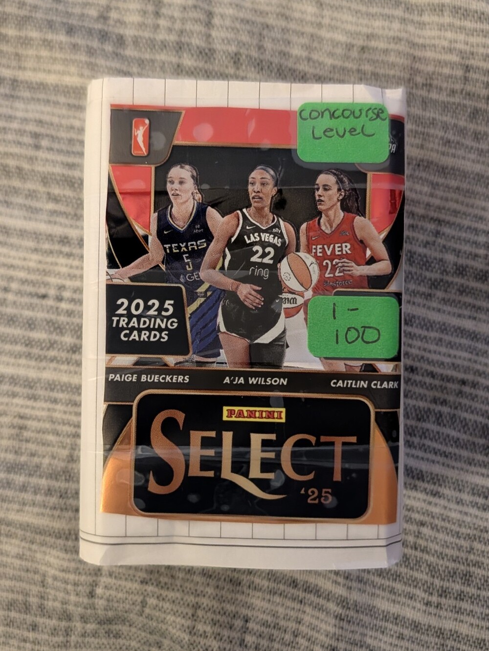 2025 Panini Select WNBA COMPLETE CONCOURSE BASE SET 1-100 PAIGE BUECKERS ROOKIE